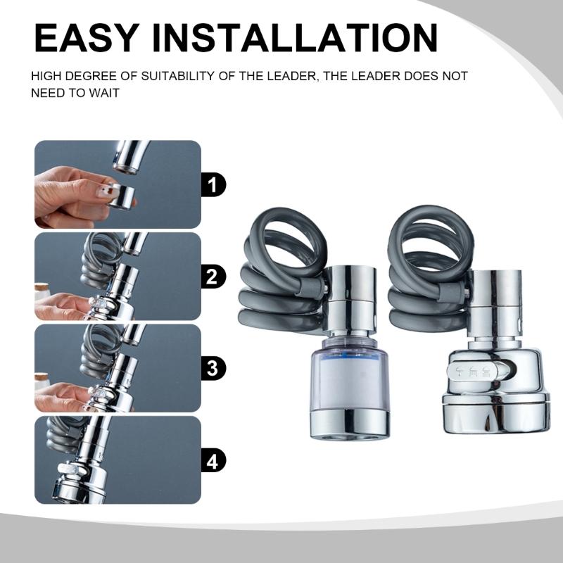 High Pressure Face Washing Sink Tap Adapter Enhances Pressure Face Cleaning Basin Aerator User Friendly Simple Installs