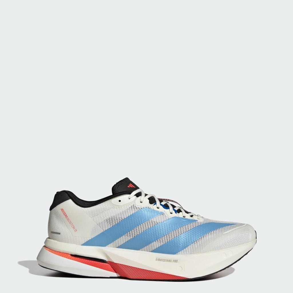 adidas Adizero Boston 13 KK4992 Men's Performance Sports Shoes Off White / Light Blue / Gold Metallic