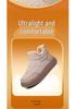 Women's Winter Snow Boots - Comfortable Slip-on Casual Shoes for Moms