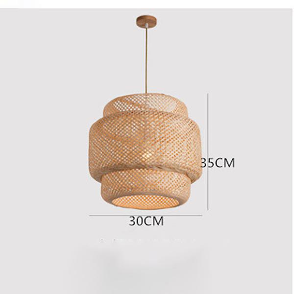 Bamboo chandelier restaurant cafe bamboo chandelier farmhouse style living room bedroom simple bamboo chandelier