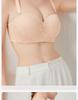 Strapless Non-Slip Push-Up Bandeau Bra with Light, Breathable Thin Cup for Larger Chests
