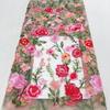 1/3/5yards Seven Colors High Density Embroidered Fabric for DIY Sewing Dress Available Fashionable Style Clothing Accessories