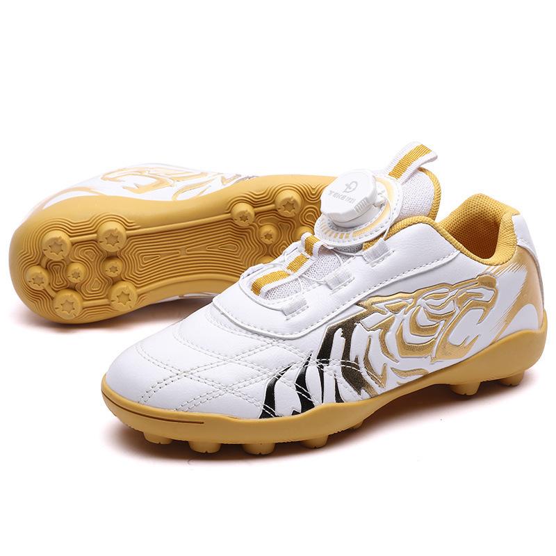 Football Shoes Children's Men's and Women's Knob Direct Sales Training Artificial Grass Low-top Sports Shoes 2025 Long Nails One Piece Factory