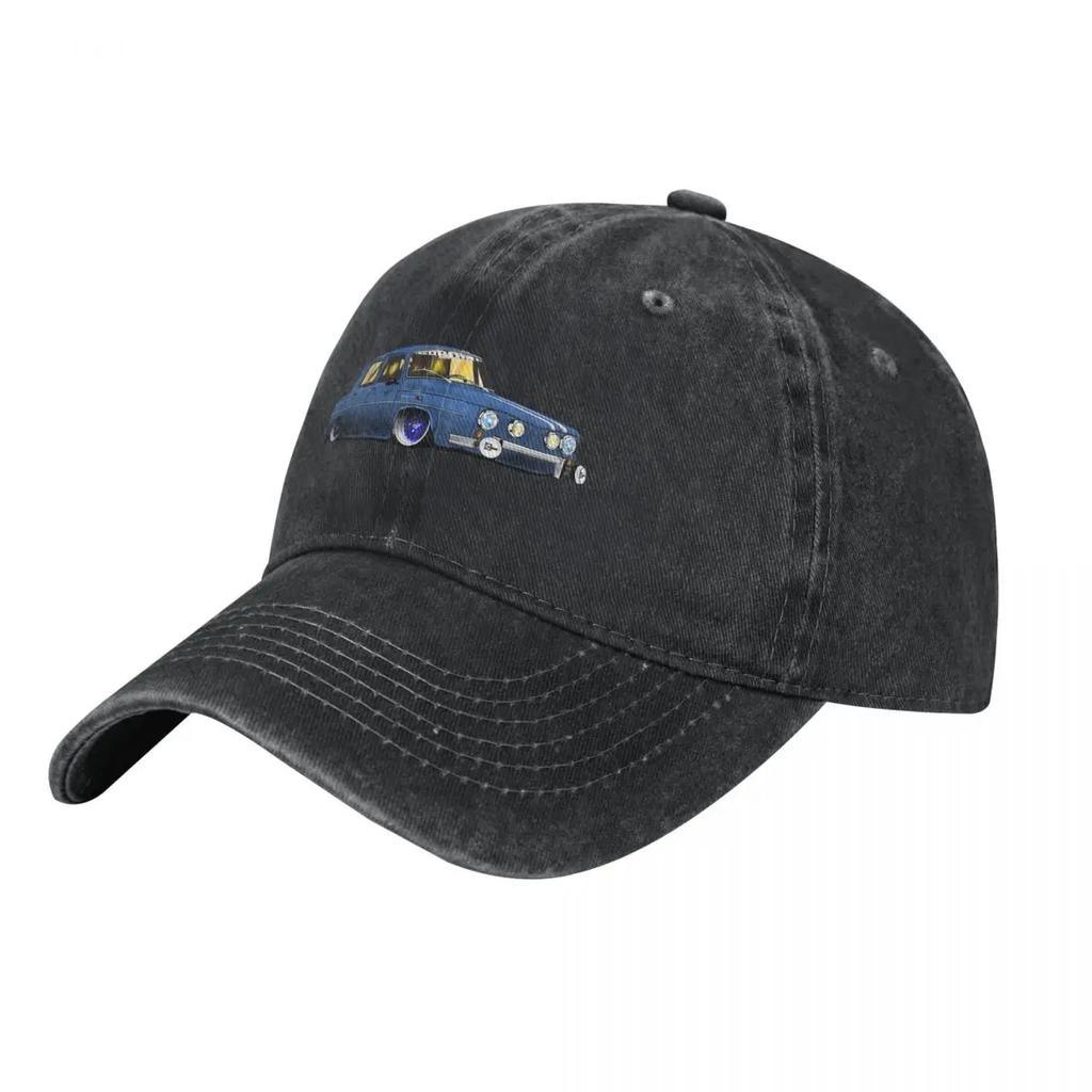 Gordini Car Baseball Caps Fashion Washed Denim Hats Outdoor Adjustable Casquette Hip Hop Baseball Cowboy Hat for Unisex Women
