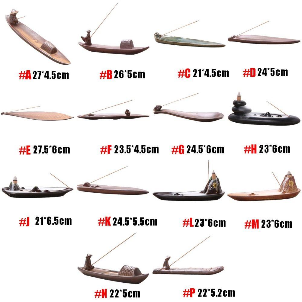 Kreativer Räucherstäbchenhalter, Fischer-Bambusfloß, Teetisch-Ornamente, multifunktionale Zen-ähnliche Aromatherapie-Basis, Yoga-Studios