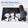Large Computer Anime Mousepad Evangelion Laptop Office Extend Table Pad XXL E-Sports Stitch Edge Gamer Keyboard Mat for LOL CSGO