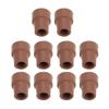 10Pcs Crutch Tip 19mm Slip Proof Walking Cane Foot Rubber Accessory Set Kit for Replacement