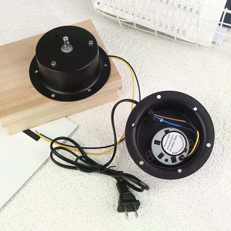 1.5 RPM 2.5 RPM Rotating Motor Black 220V Mirror Ball Motor With Plug Ball Hanging Glass Mirror Motor DJ KTV Party Light