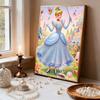 Pearl Painting Cinderella Enchanted Garden Creative Art 5D Pearl Embroidery Cross Stitch Kit Handmade DIY Home and Room Decor Gift