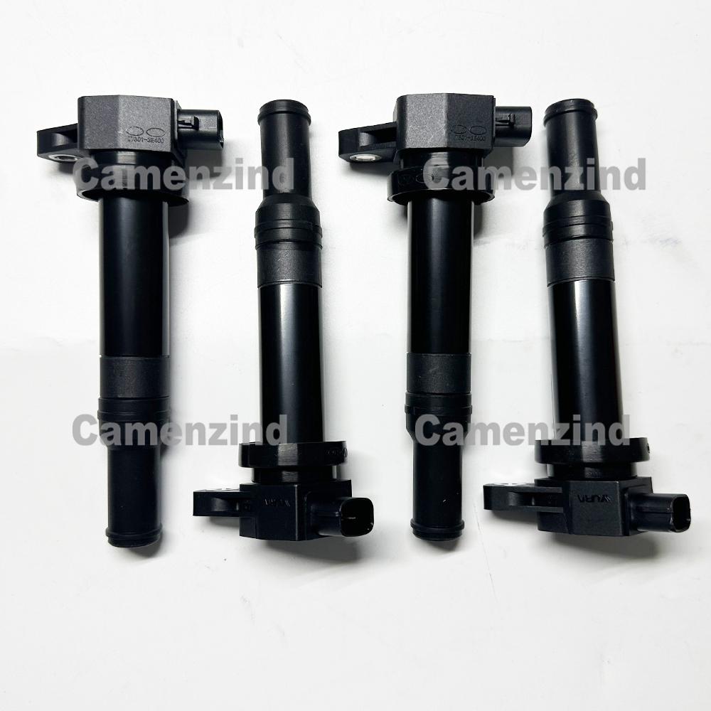 4PCS 27301-3E400 UF558 273013E400 5C1624 Ignition Coil For 2006-2010 H-yundai Santa Fe For K-ia Optima Rondo 2.7L V6