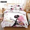 Cartoon Children  Bedding Set Duvet Cover Set 3d Bedding Digital Printing Bed Linen Queen Size Bedding Set Fashion Design