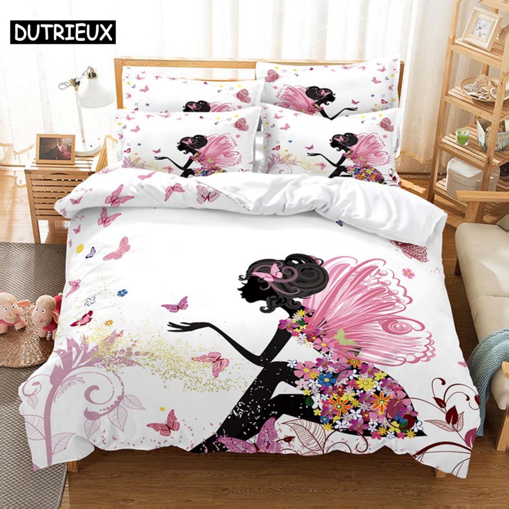 Cartoon Children  Bedding Set Duvet Cover Set 3d Bedding Digital Printing Bed Linen Queen Size Bedding Set Fashion Design