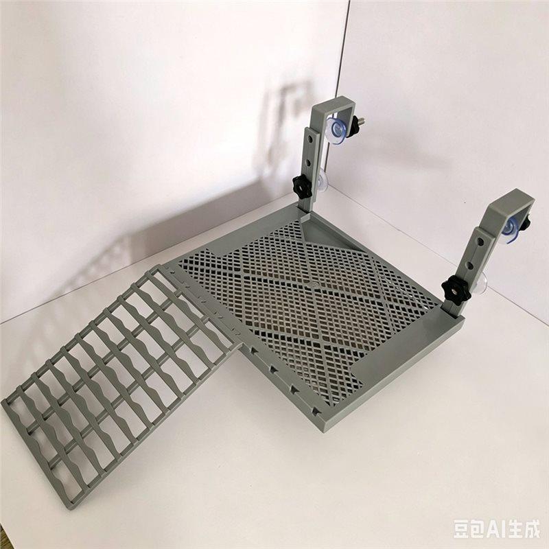 A74E-Turtle Basking Platform Non-Slip Ramp & Tray 60-120Gal Tanks