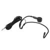 6.35mm Earhook Microphone Ergonomic Dynamic 16.4ft Wired Headset Microphone for Karaoke Speakers Amp