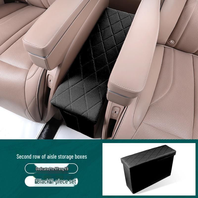2024 Xiaopeng X9 Foldable Middle Row Storage Box Organizer