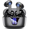 Bluetooth Earphones Wireless 2026 Era Voice 5.3 Automatic Pairing Ultra-lightweight Compact Design Type-C Fast Charging LED Battery Level Display IPX7