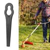 100Pcs Lawn Mower Blade Sharp Cordless Plastic Garden Replacement Brush Cutter for Bosch Art23 Li Accutrim Easytrim Accu Gtech St 04 & St 05 Strimmer