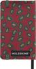 Moleskine x Mantero Silk Collection Notebook, Hardcover, Plain, XS Size (6.5cm x 10.5cm), Bordeaux, Gift Boxed, LEPSILKMP012BDX