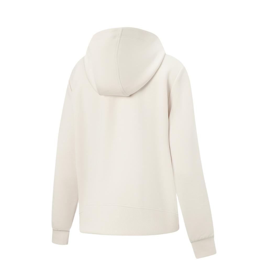 Li Ning Fitness Series Loose Fit Hooded Logo Stitching Jacket Women Jackets AWDW078-3