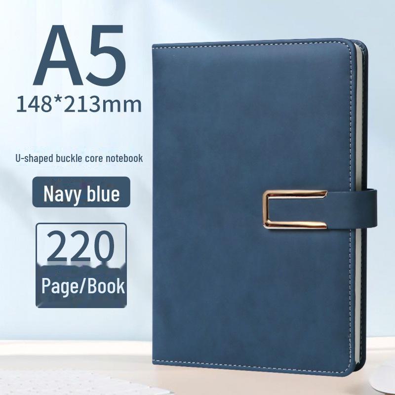 Customized A5 Thickened Notepad with Creative Buckle and Logo for Business