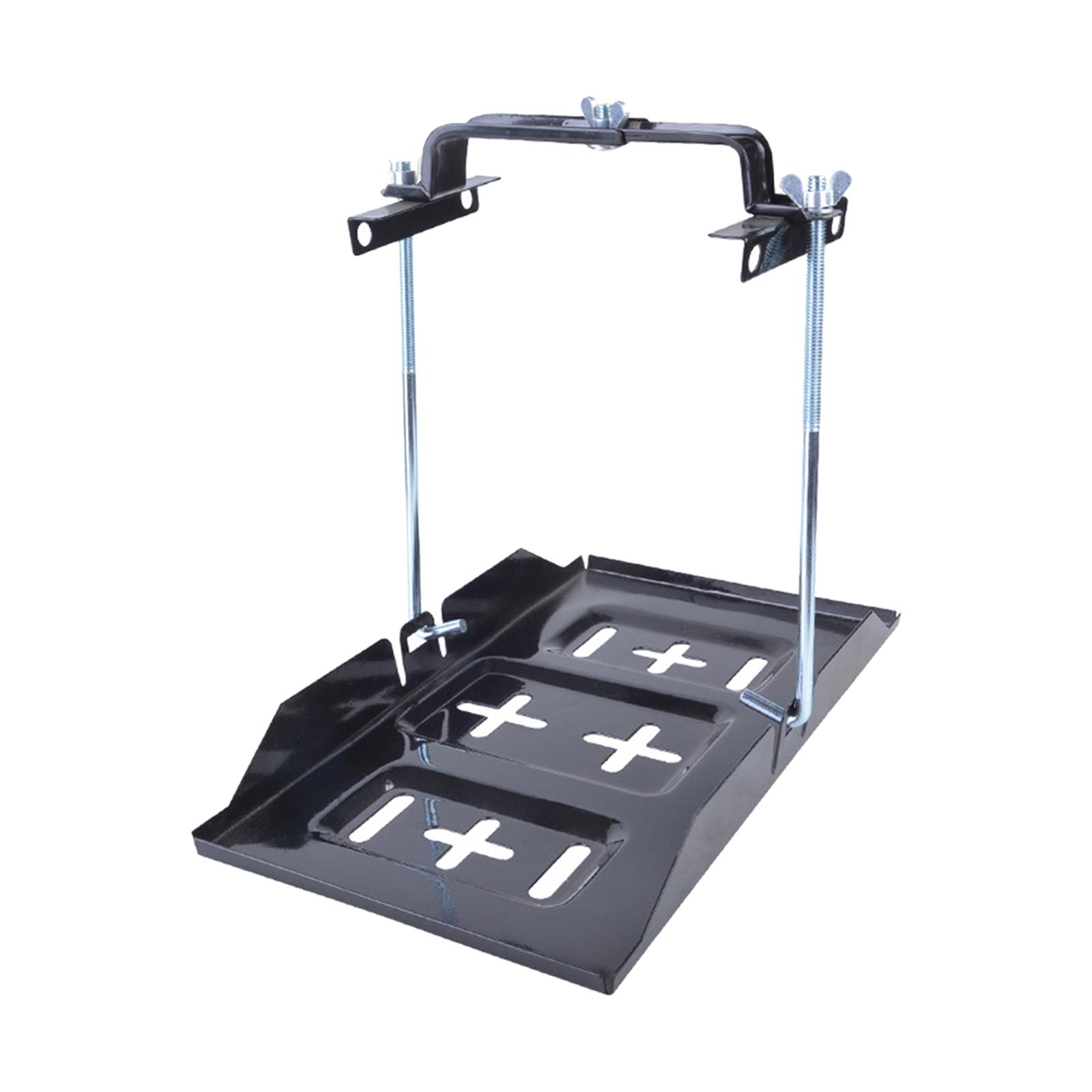 

Держатель аккумулятора, подставка для хранения аккумулятора, комплект кронштейнов, регулируемый зажим, комплект для крепления автомобильного аккумулятора для автомобиля, автофургона