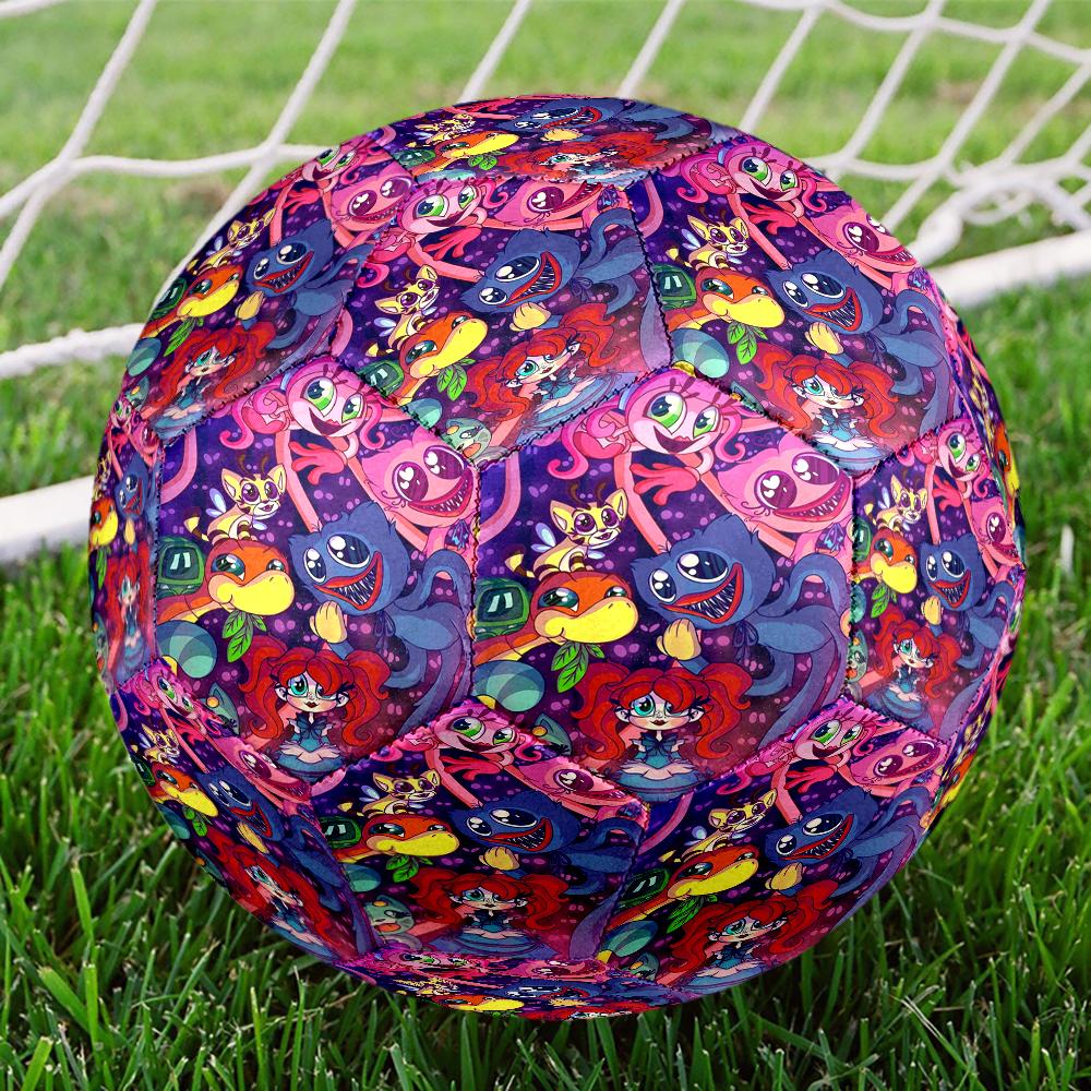 Poppy Playtime Theme Size 5 Soccer Ball, Suitable for Both Indoor and Outdoor Matches, a Gift Suitable for Everyone.