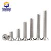 304 Stainless Steel Phillips Countersunk Flat Head Machine Screw M2/M3/M4/M5