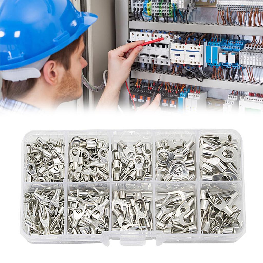 Completes 320pcs/set Wire Connection Assortment Electric Wire Connector Terminals Set Electrical Crimp Connectors set