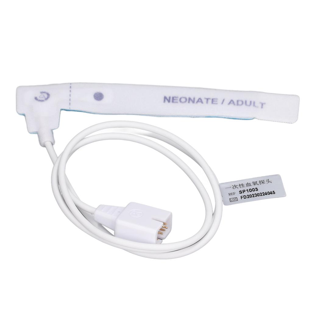 Neonatal Adult Spo2 Sensor for Mindray Disposable 0.9m Cable 7P Opening High Accuracy Adhesive Tape Oximeter Probe