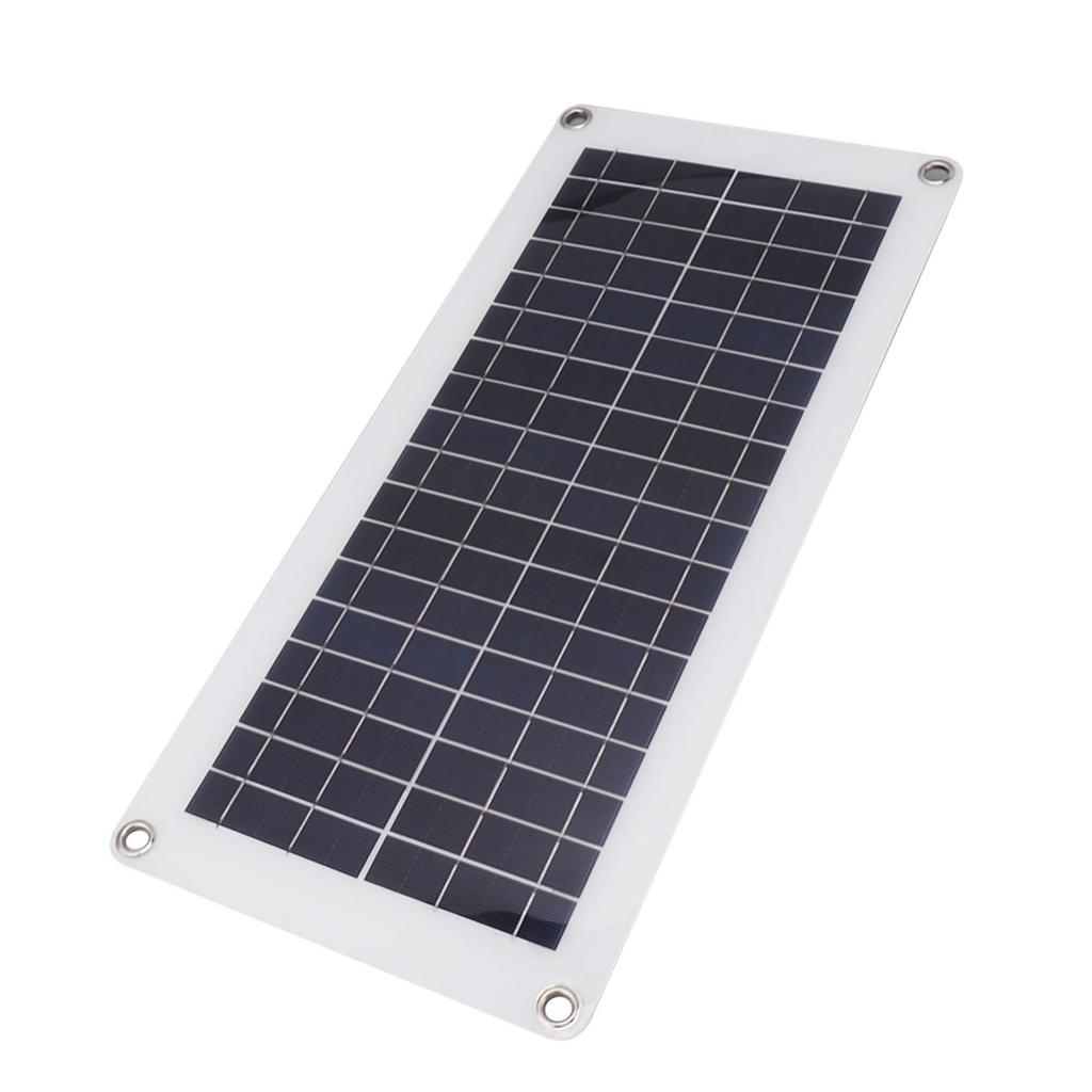 Solar Panel Fan Kit with 30A Controller Polysilicon 10W 18V Portable Solar Panel Powered Fan