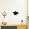 Yousheng Halloween Bat Wall Stickers, 3D Wall Crack Decals, No Residue Easy Removal Wall Art for Indoor Outdoor Halloween