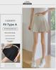Large Black High-Waist Pleated A-Line Wide-Leg Shorts for Women