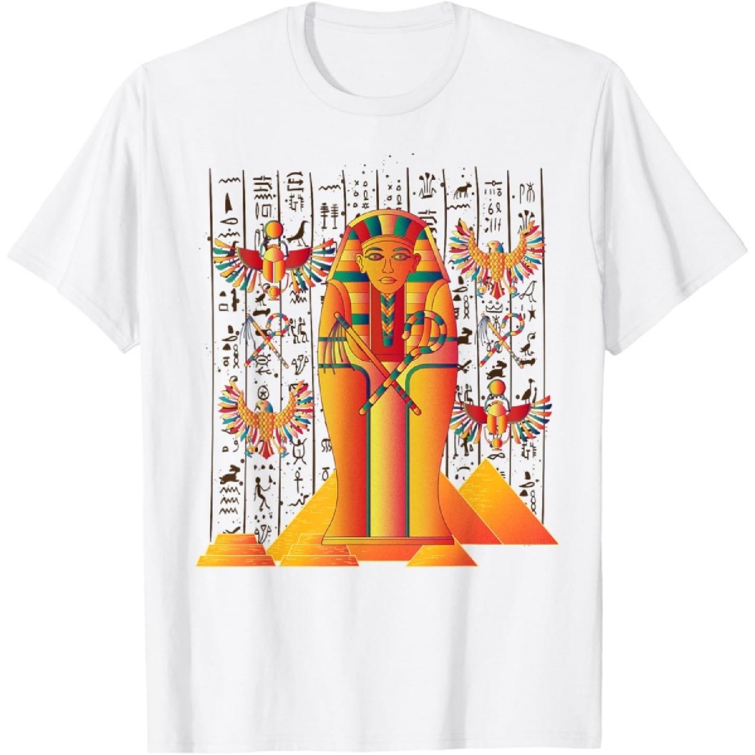 

Pharaoh Archaeology Historian Proud Egyptian Gift Egypt T-Shirt XXXXXL білий