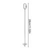 Stainless Steel Fruit Skewer for Bird Feeder New Bird Toy Spear Hanging Holder Pet Parrot Parakeet Small Animal Parrot Toy Fork