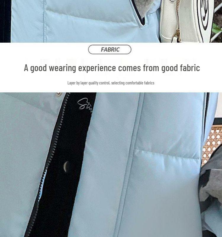 Women's 2025 Winter Long Fashion Over-the-Knee Down Cotton Coat – Thickened and Warm Outerwear Jacket