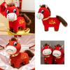 Crying Horse Happiness Plush Toy Cartoon Style Soft Stuffed Animal For Kids Gift