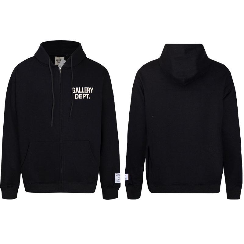 GALLERY DEPT TIDE Unisex Modny Klasyczny Bawełniany Bluza z Kapturem Frotte