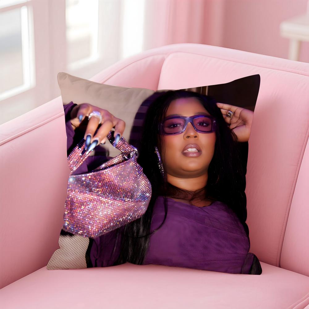 L-Lizzos Singer Hot Cushion Cover Comfortable Reversible Pillow Cover Ideal For Car Sofa Bedroom & Beyond