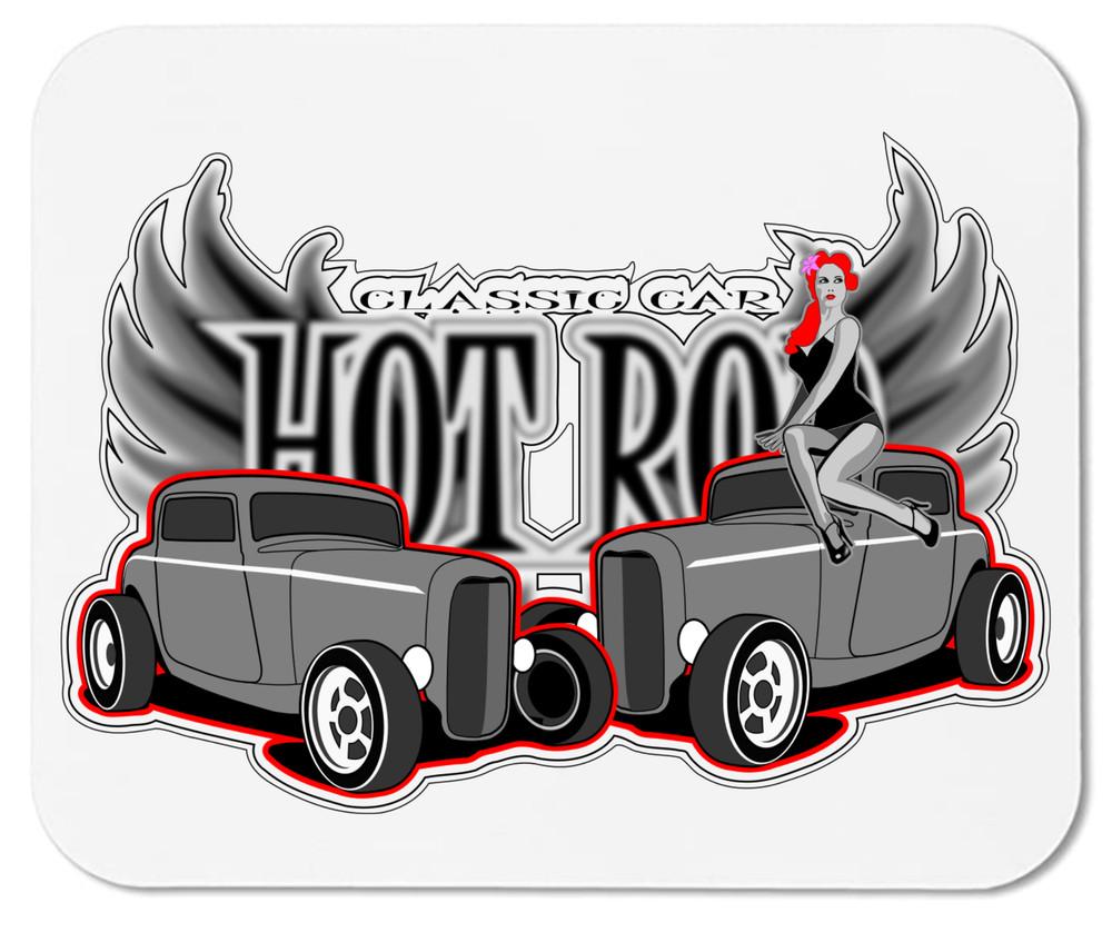 Double Hot Rod - Mouse Pad Unisex T-Shirt XL