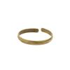 Vintage Yellow Imperial Bangle Open Cuff Bracelet for Women Antique Oxidized Jewelry Gift Collection