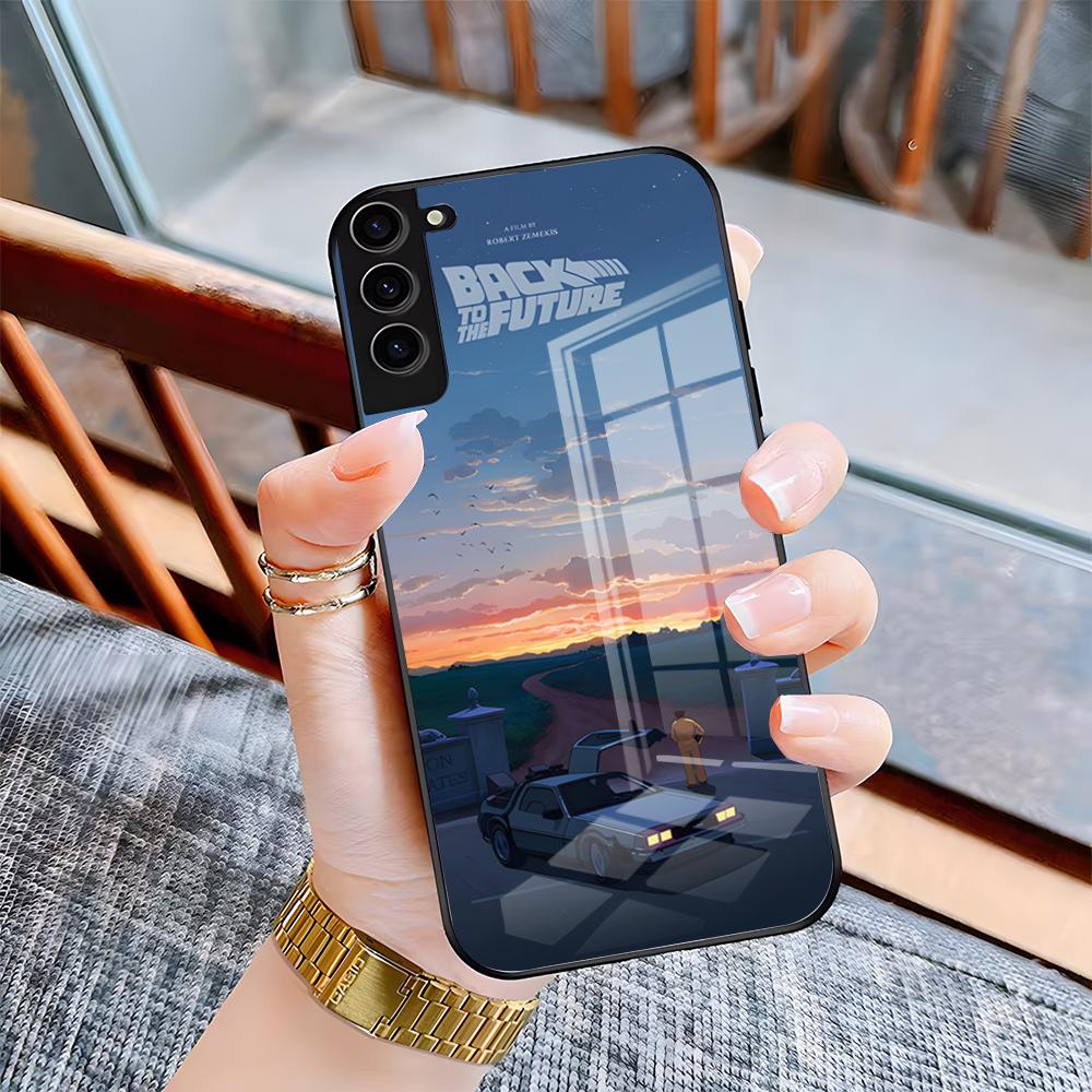 

Hot Back To The Future Movie Phone Case For Samsung A25 A13 A33 5G A54 A36 A35 A56 A52 A14 Shockproof Glass Cover Samsung A31 4G