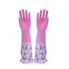 Women's Winter Kitchen Gloves: Thick Rubber, Velvet-Lined for Dishwashing and Laundry