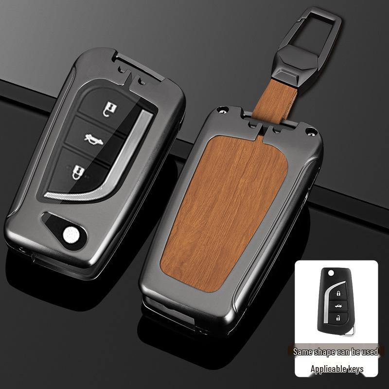 Toyota Avalon Camry Key Case for Highlander, RAV4, Corolla, Levin, and CHR Models.