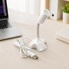 Driver-Frees Wire Microphones for Computer Voice Input, with Flexible Gooseneck and Weighted Base for Gaming and Karaoke