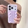 Soft Silicone Phone Case IPhone 17 Pro Max With Strong Suction Cup Grip Anti-Slip Shockproof Full Coverage Skin-Friendly
