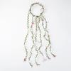 White Floral Garland Simulation Flower Bridal Crown Hair Accessories Flower Headband  Girls