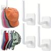 Multifunctional Hat Hook Rack Toilet Paper Holder Wall Mount Hook Punch-Free Kitchen Board Pot Lid Rack Utility Hooks