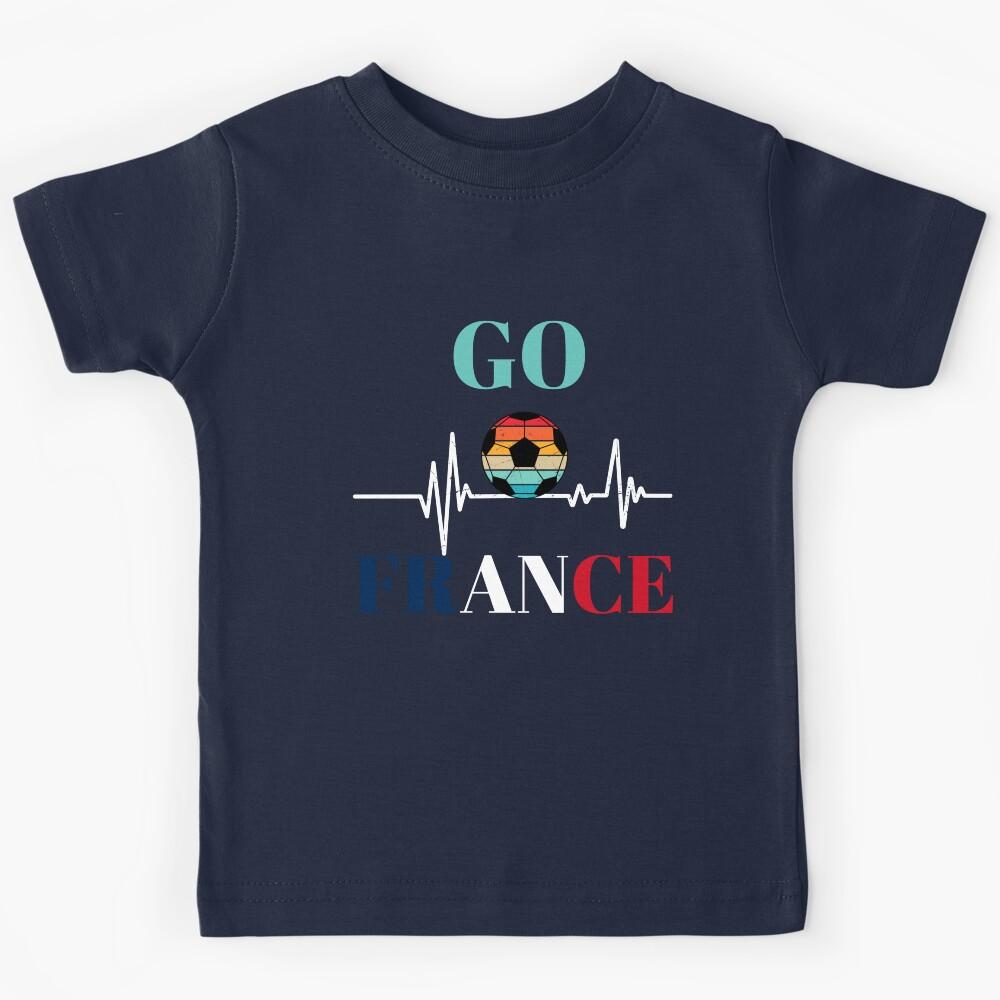 Go France Football T-Shirt Kids T-Shirt 160