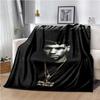 Anuel AA Rapper Hip Hop Singer Blanket Sofa Office Hiking Picnic Super Soft Quilt Fashion Flannel Throws Blanket Birthday Gift