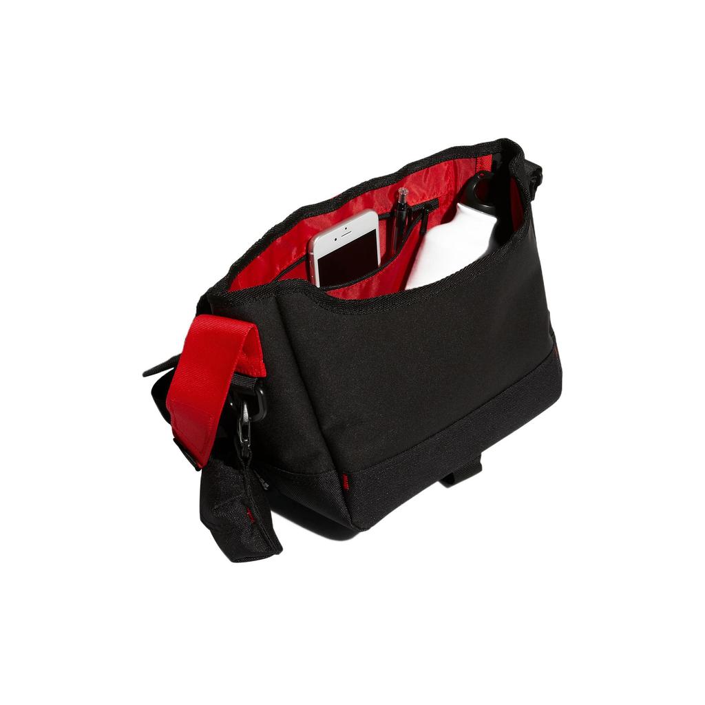 Adidas Recycled Polyester Material Shoulder Bag, Crossbody Bag Regular Unisex Black II0630